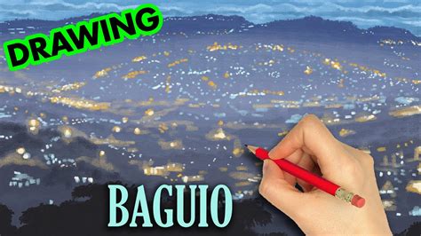 how to draw Baguio City .